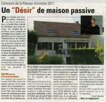 Article Toutes les Nouvelles